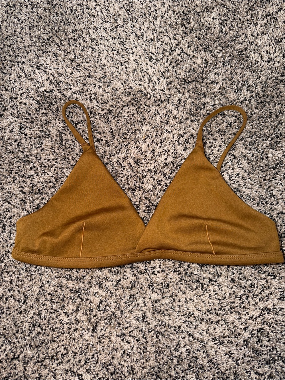 Left On Friday Bronze Sweet Victory Bikini Top